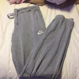 grey nike sweats
